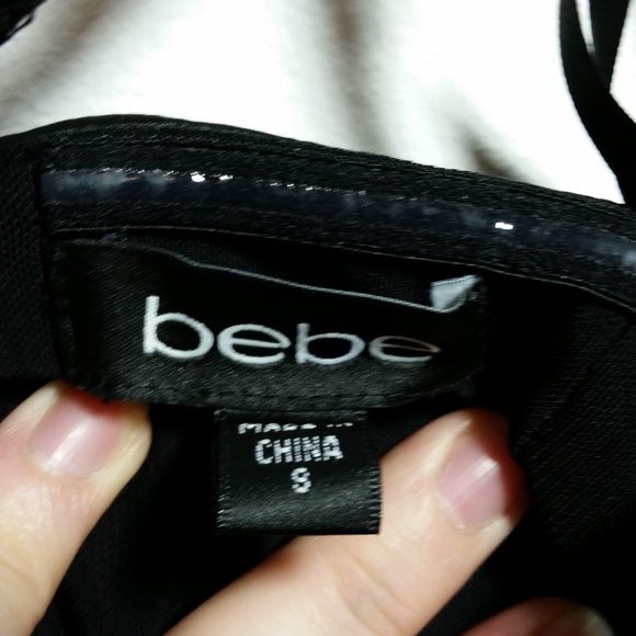 bebe Lacey Sheath Tight BodyCon Dress - Si… - Picture 6 of 6